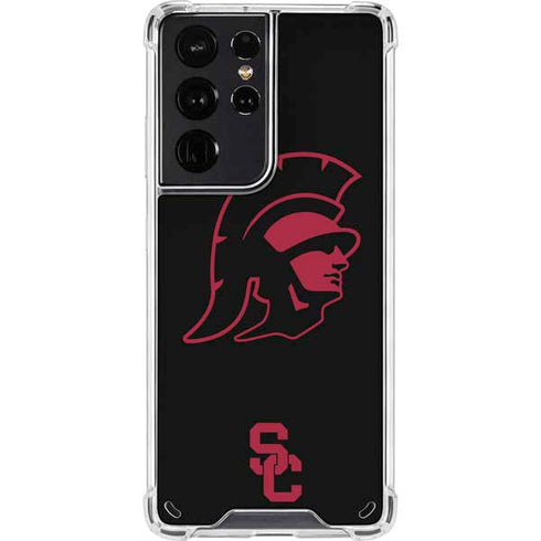 University of Southern California USC Trojan Mascot Galaxy S21 Ultra 5G Clear Case